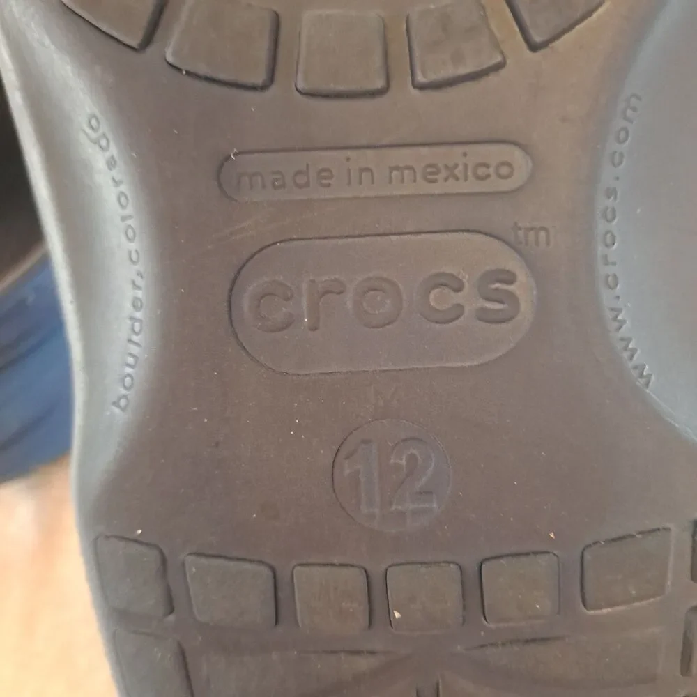 Croc Classic Clog Slip On Shoe Water-Friendly Sandals Men's 12